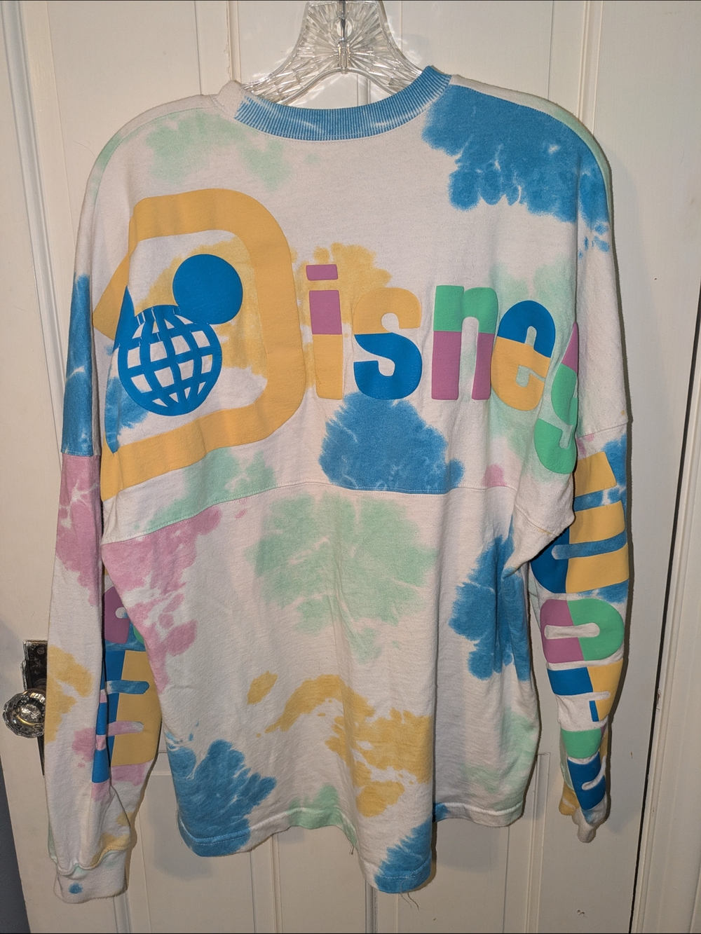 Disney Tie-Dye Logo Spirit Jersey - Pastel Multi